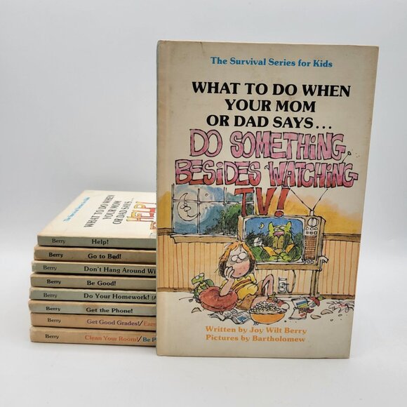 The Survival Series for Kids Lot 9 Books for What to Do When Mom or Dad Says... - Picture 1 of 15